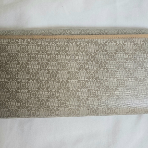 Celine Tan Monogram Wallet - Picture 5 of 10